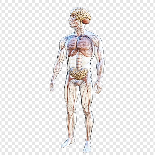 Human AnatomyDetailed 3D Model Of Internal Organs  410375069